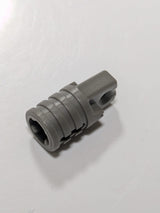 1x2 Gelenk / Scharnier mit 1 Finger und Achsloch altdunkelgrau