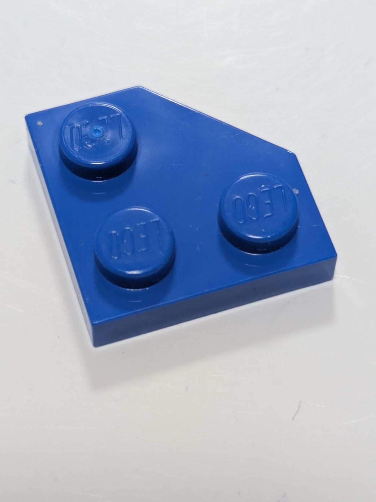 2x2 Keilplatte Eckplatte blau