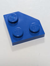2x2 Keilplatte Eckplatte blau