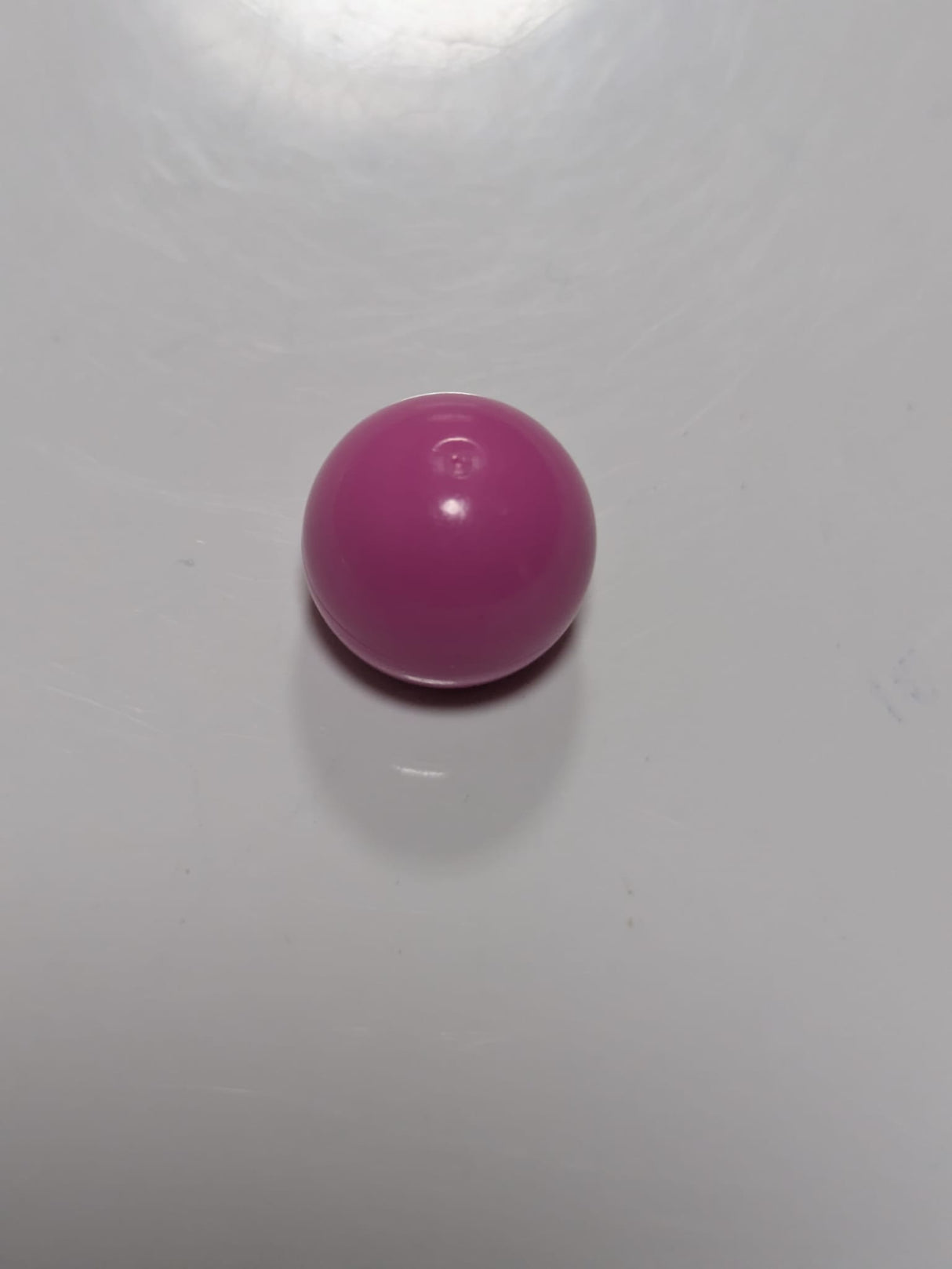 Technik Kugel mit Kreuzloch 10,2 knallpink