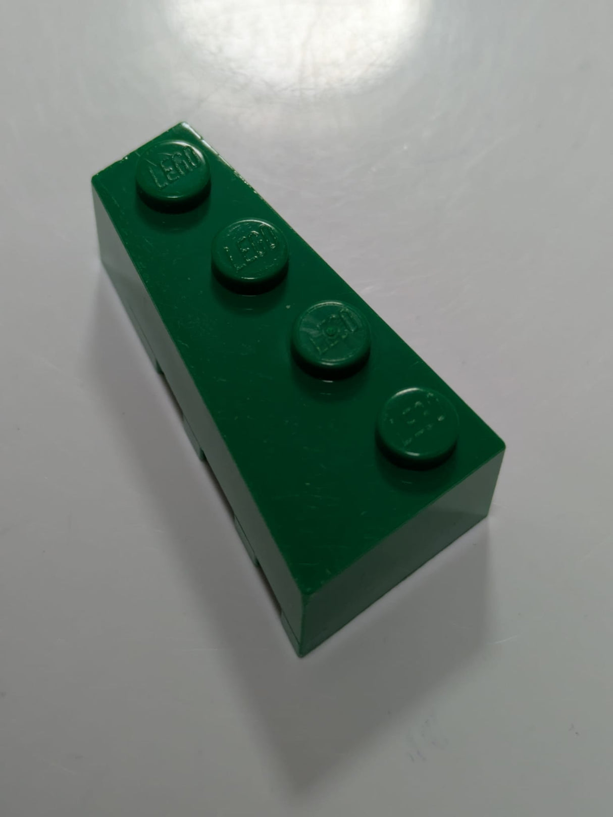 2x4 Dachstein / Keil links grün