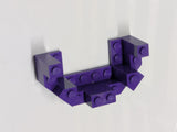 4x8x2 Burgteil 1/3 Balkon lila