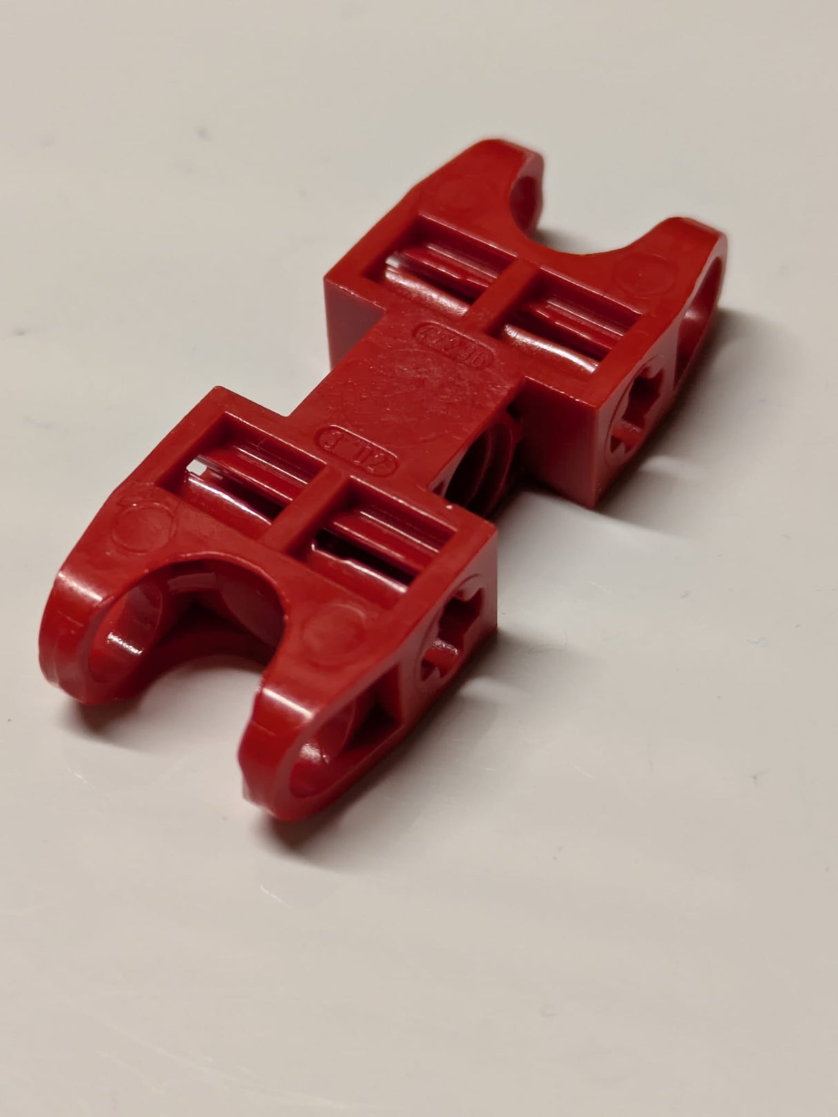 2x5 5M Technik Kugelgelenk zweifach, offene Seiten rot