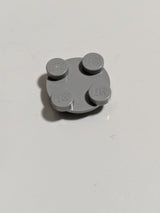 Drehteller 2 x 2 Platte, oben neuhellgrau