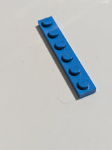 1x6 Platte dunkelazur