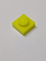 NEU 1x1 Platte neongelb