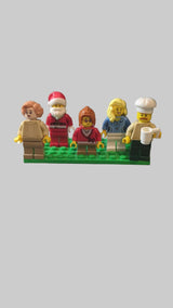 Bunte Tüte mit diesen 5 Minifiguren "Winter" aus dem Bereich City cty111