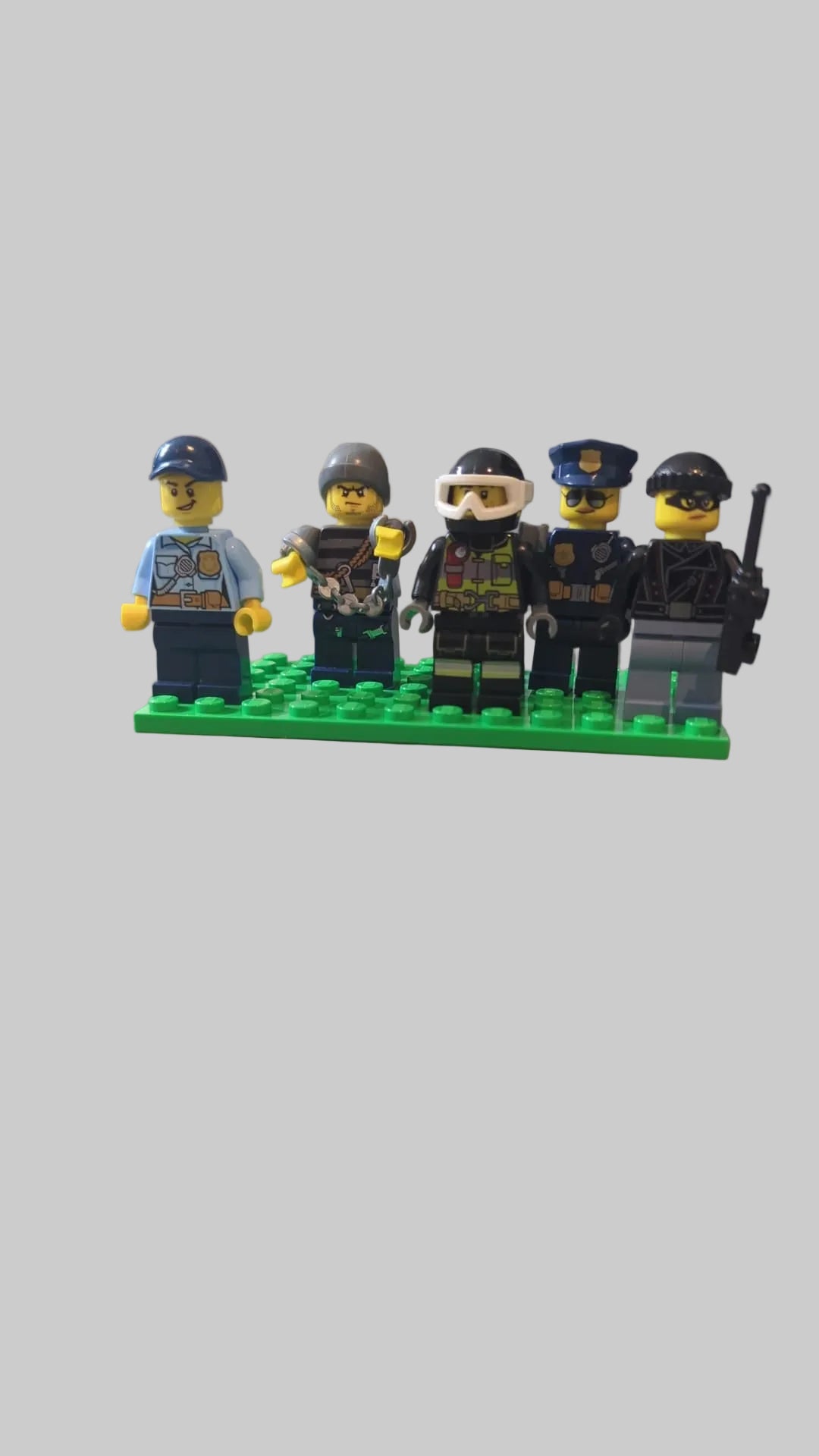 Bunte Tüte mit diesen 5 Minifiguren "Verhaftung" aus dem Bereich City cty118