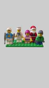 Bunte Tüte mit diesen 5 Minifiguren "Krankenhaus" aus dem Bereich City cty121