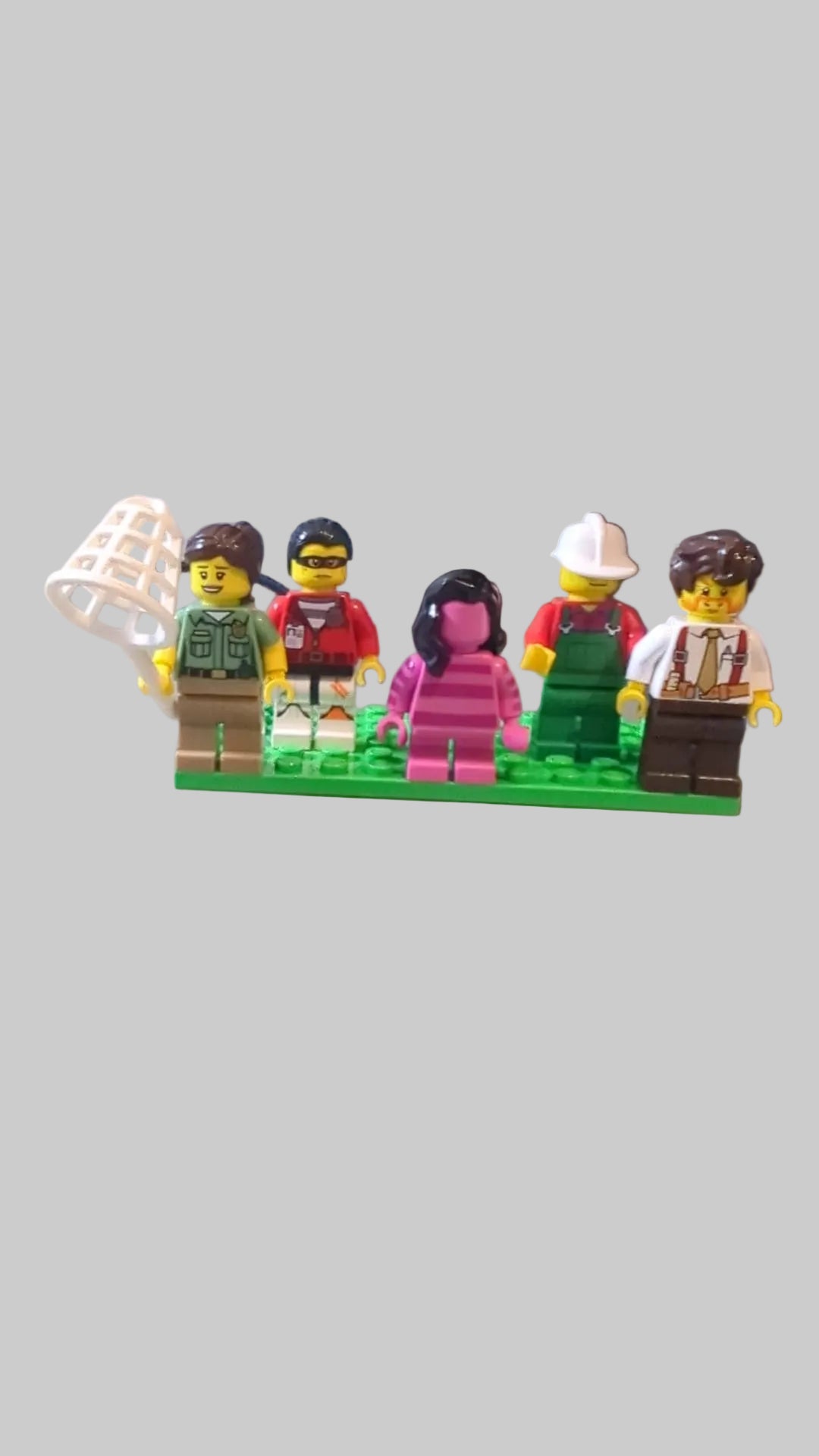 Bunte Tüte mit diesen 5 Minifiguren "Park" aus dem Bereich City cty124