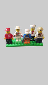 Bunte Tüte mit diesen 5 Minifiguren "Berufe" aus dem Bereich City cty126
