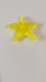 Seestern transparent gelb