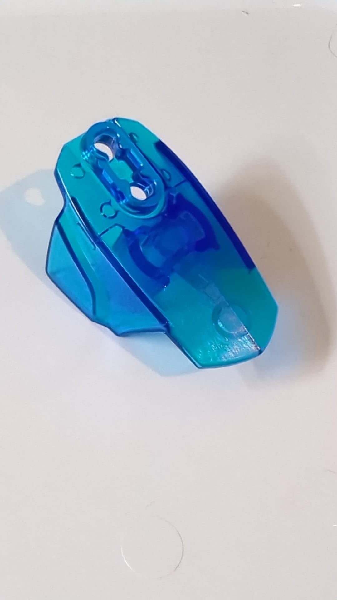 Hero Factory Rüstung mit Kugelgelenk - Größe 5 transparent dunkelblau (blau)