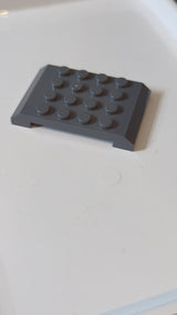 6x4x2/3 Keil 45 doppelt neudunkelgrau