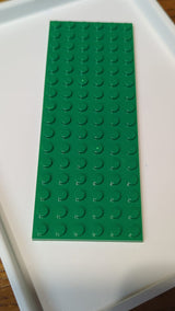 NEU 6 x 16 Platte grün