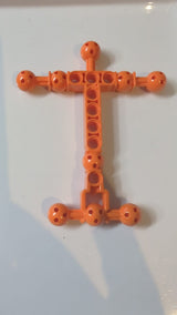 Hero Factory Torso, groß mit 9 Kugelgelenken orange