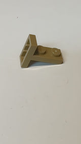 NEU Klammer 1 x 2 – 2 x 1, zentriert dunkelbeige