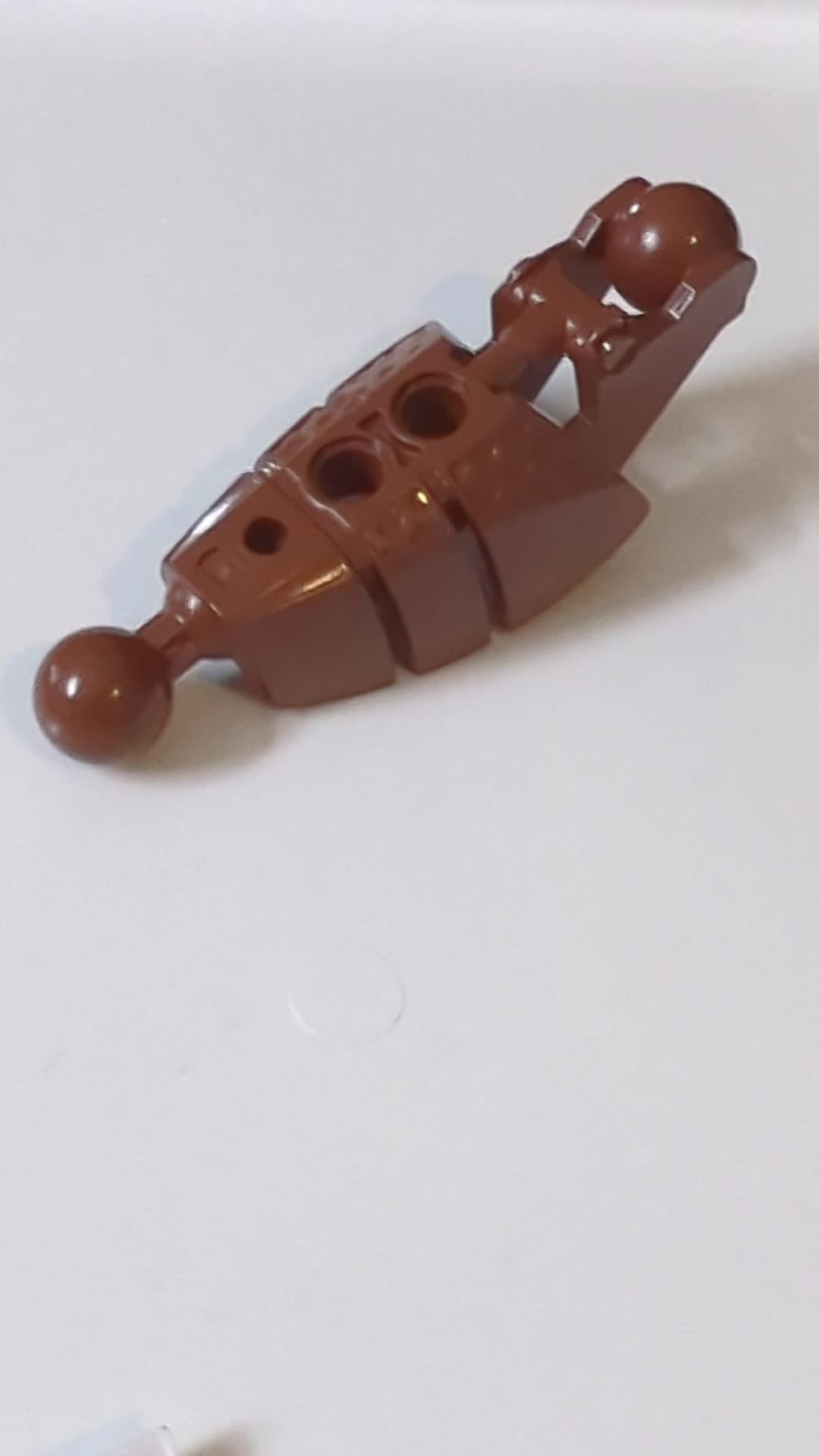 Bionicle Piraka Beinunterteil mit 2 Kugelgelenken neubraun