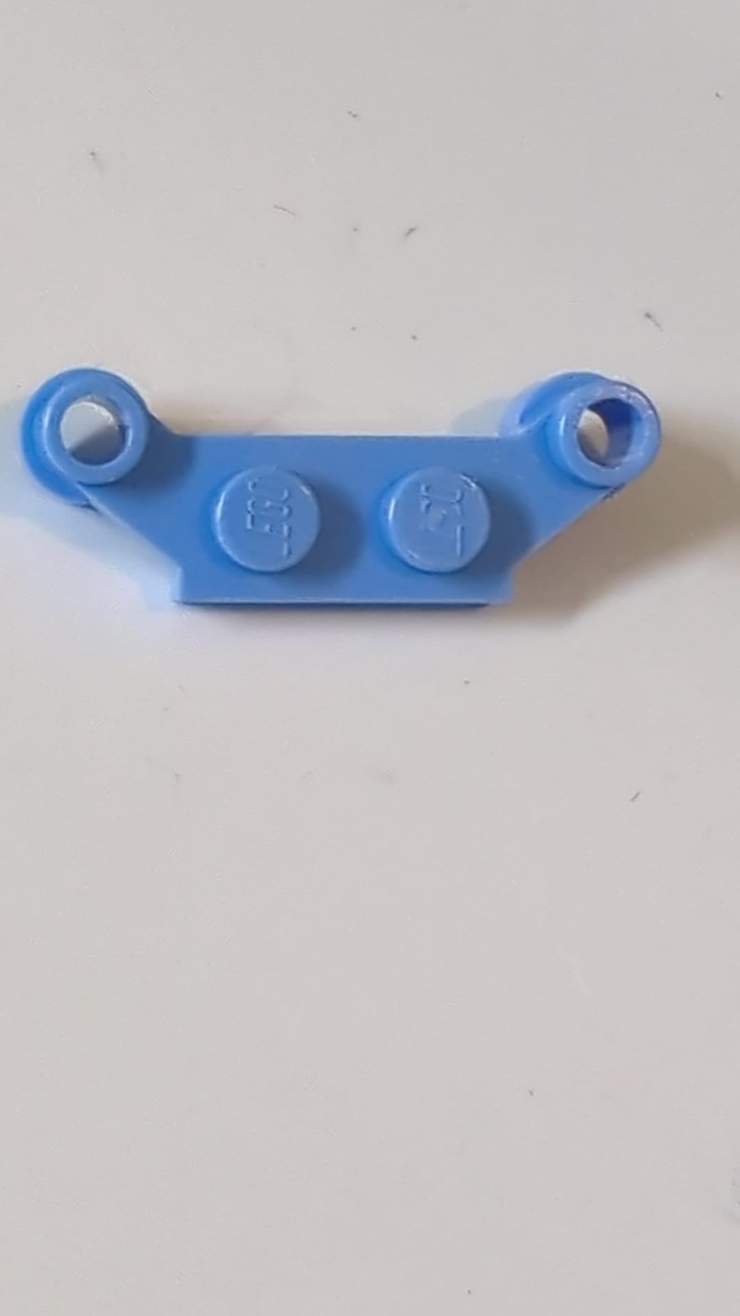 1x4 Platte, modifiziert Offset mittelblau