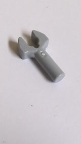 NEU Stange 1L mit Clip-Mechanischer Klaue - Geschnittene Kanten und Loch an der Seite neuhellgrau
