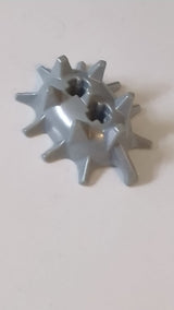 Große Figurenwaffe, Stachelkugelhälfte mit 2 Achsenlöchern pearl hellgrau