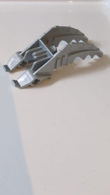 Bionicle-Fuß Mistika mit Klaue und Achse pearl hellgrau