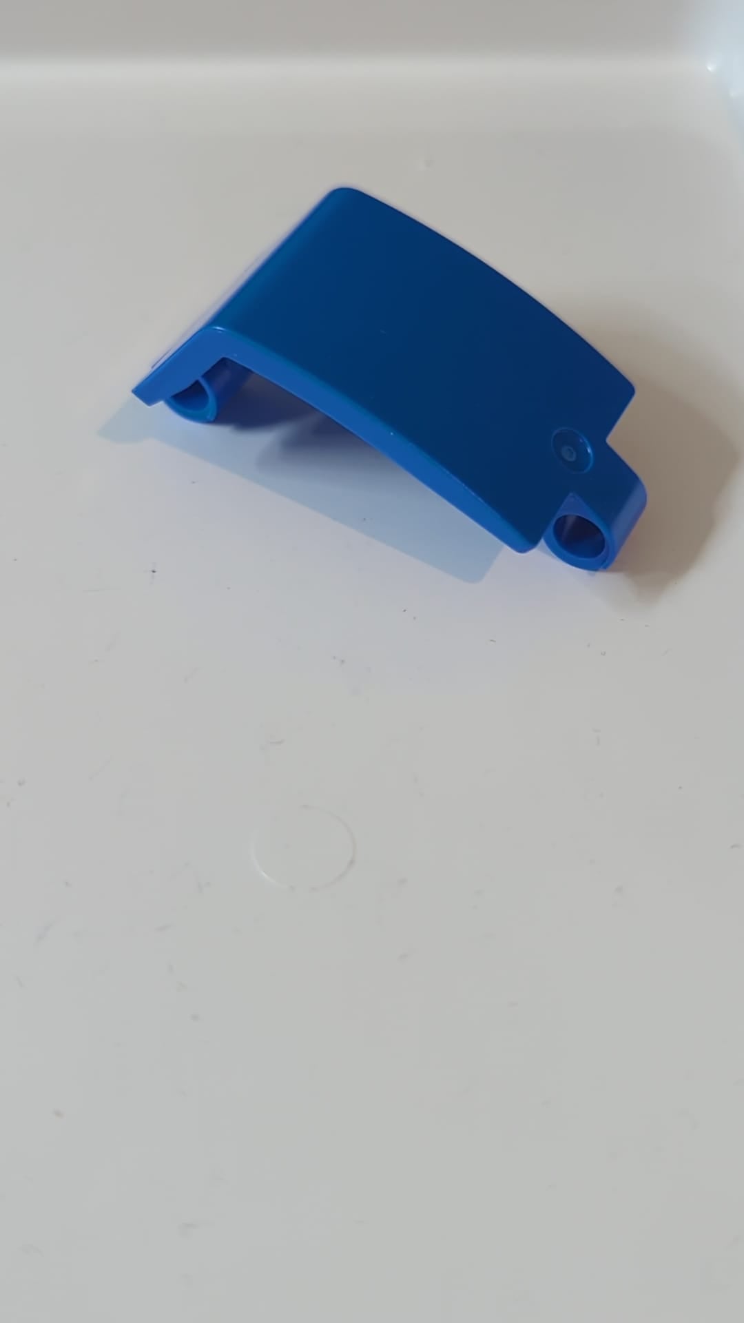 3x5x3 Technic, gebogene Platte blau