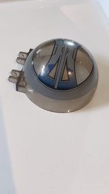 6x6x3 Windschutzscheibe Kabinendachkuppel, Halbkugel mit zwei Fingern, mit SW-Droiden-Tri-Fighter-Dunkelblau-Dreiecksmuster transparent braun (alt: schwarz)