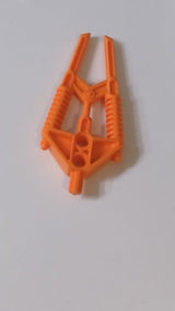 Bionicle-Waffe Rahkshi-Giftstab (Doppelzinkig - Lerahk) orange