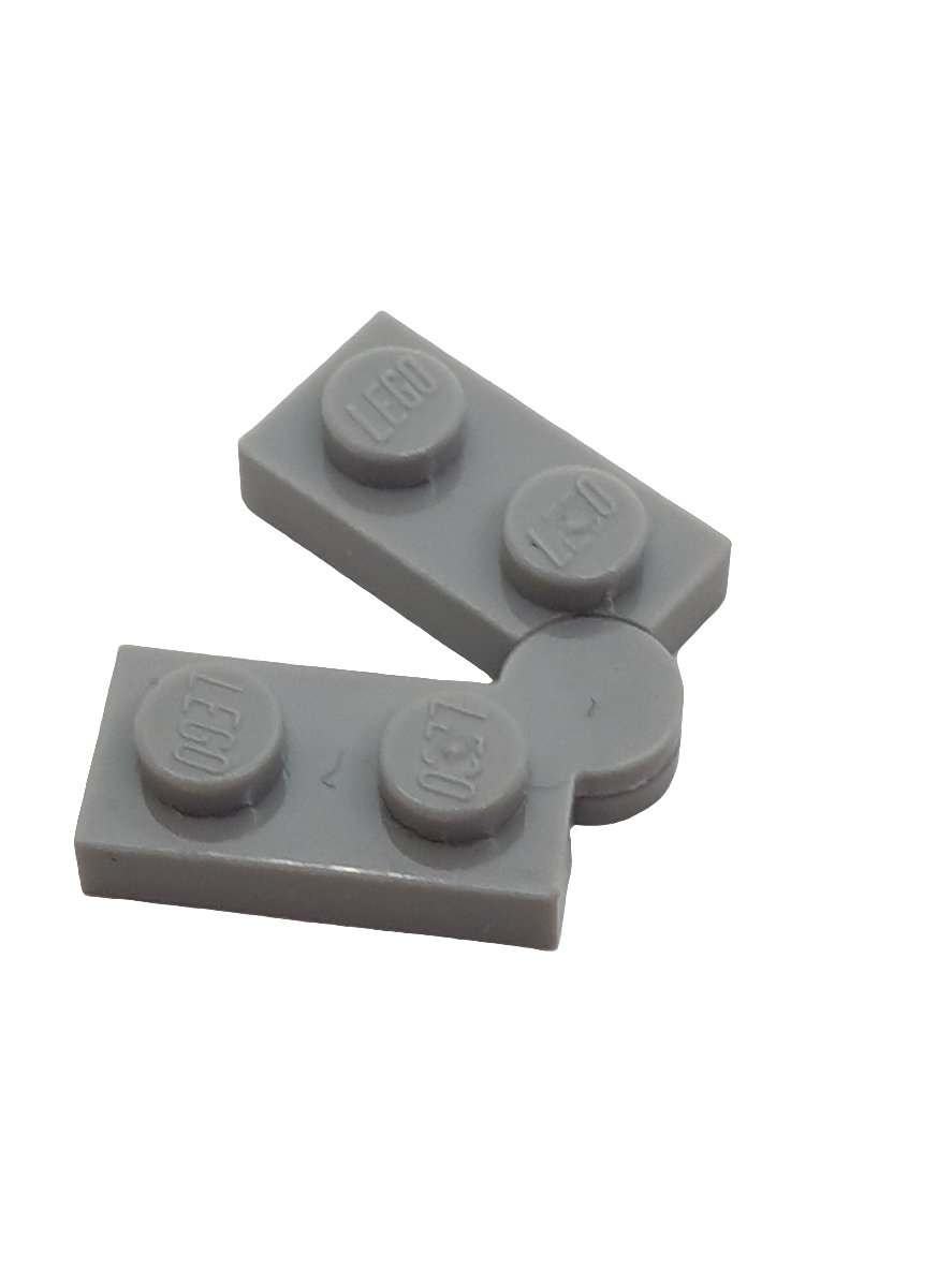 NEU Hinge Plate 1 x 4 Swivel (2429 / 2430) neuhellgrau light bluish gray