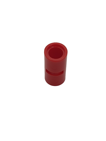 NEU Technic, Pin Connector Round 2L with Slot (Pin Joiner Round) rot red