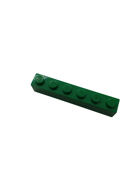 NEU Brick 1 x 6 grün green