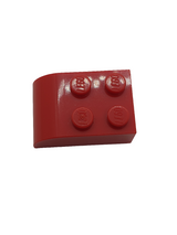 NEU Schräge, gebogen 3 x 2 x 1 mit 4 Noppen rot