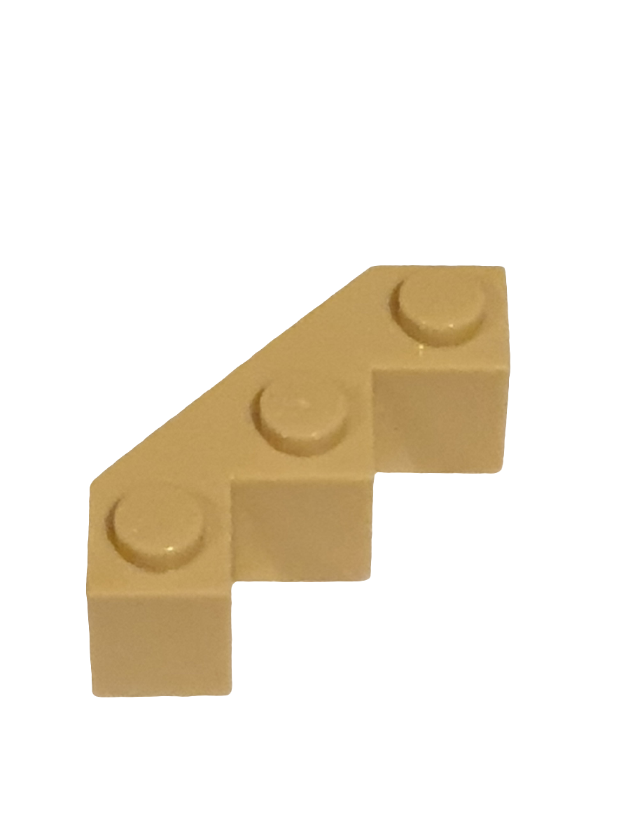 NEU Stein, modifizierte Facette 3 x 3 beige