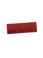 NEU Plate 1 x 3 rot red