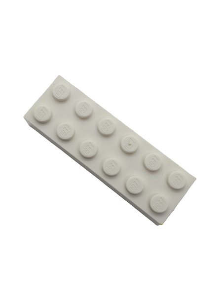 NEU Brick 2x6 weiss white