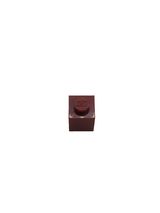 NEU Stein 1 x 1 dunkelrot