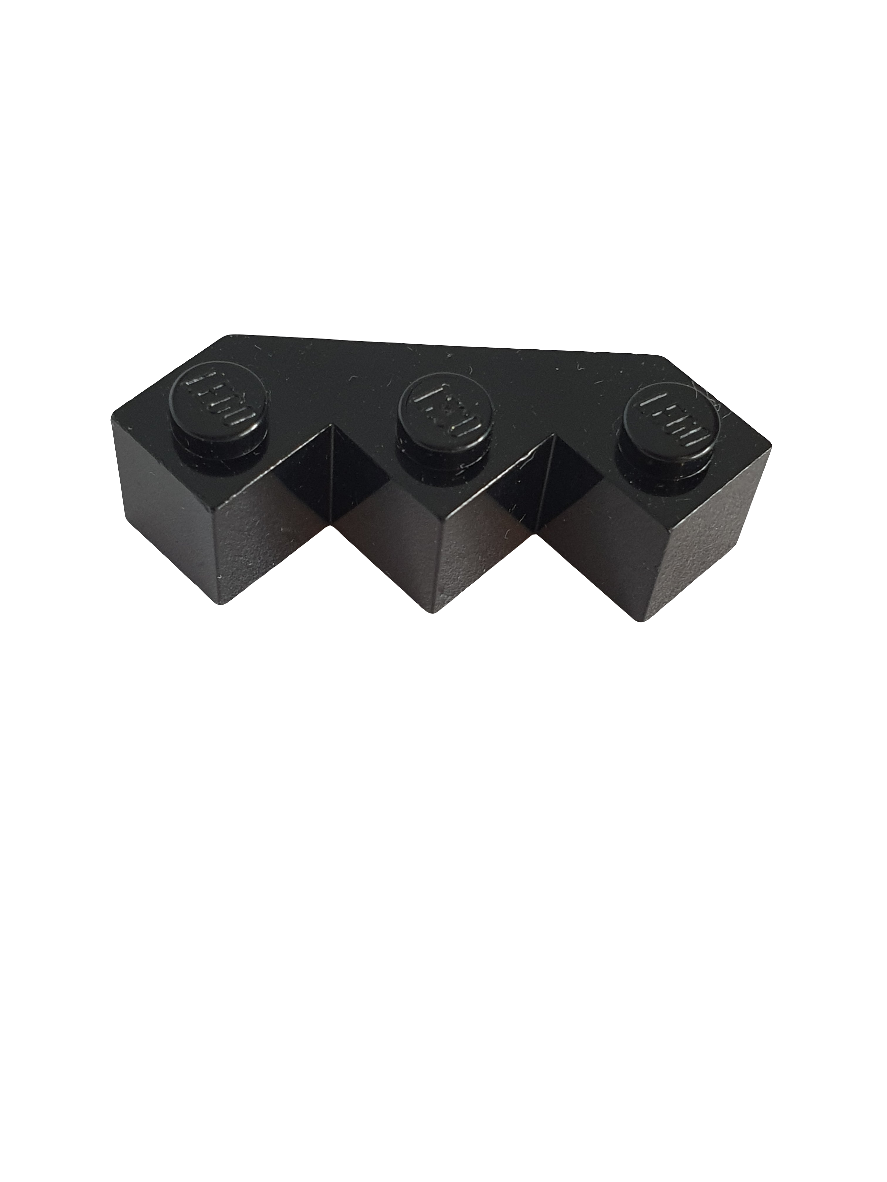 NEU Stein, modifizierte Facette 3 x 3 schwarz