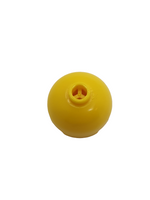 NEU Brick, Round 2 x 2 Dome Top with Bottom Axle Holder - Hollow Stud gelb yellow