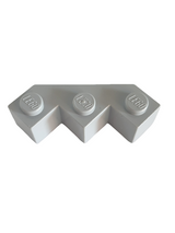 NEU Stein, modifizierte Facette 3 x 3 neuhellgrau