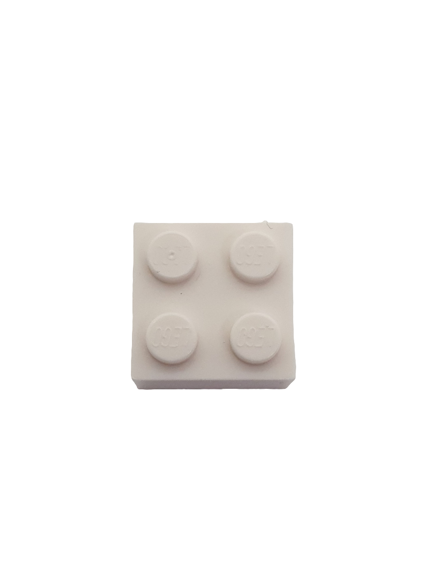 NEU Stein 2 x 2 weiß