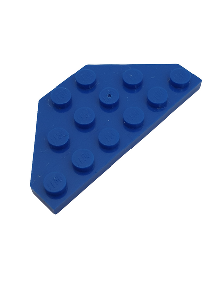 NEU Wedge, Plate 3 x 6 Cut Corners blau blue