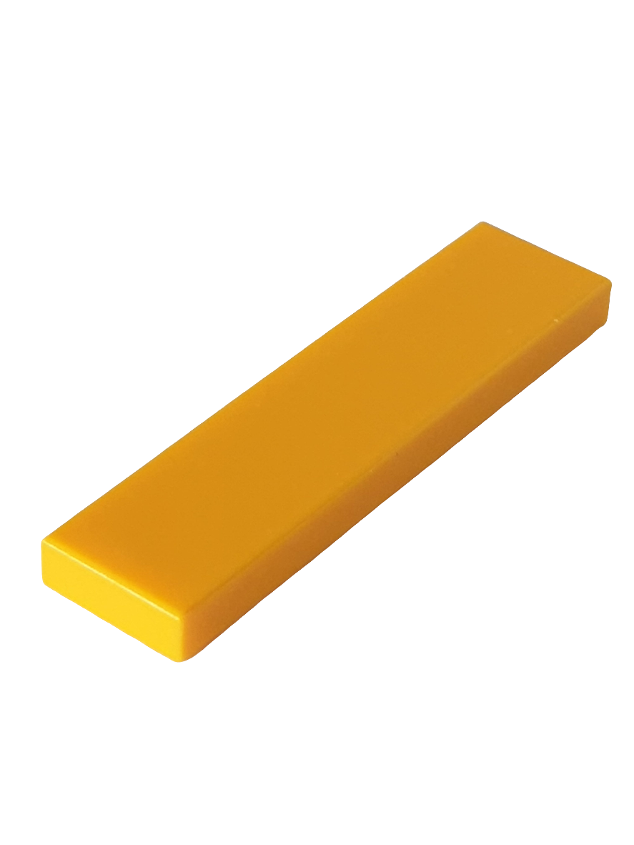 NEU Fliese 1 x 4 hellorange