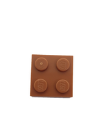 NEU Brick 2x2 nougat medium nougat