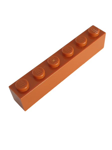 NEU Brick 1 x 6 dunkelorange dark orange