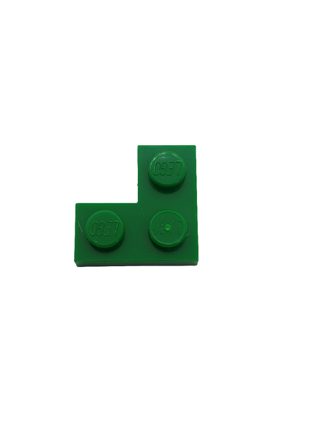 NEU Plate 2x2 Corner grün green