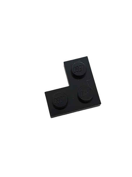 NEU Plate 2 x 2 Corner schwarz black