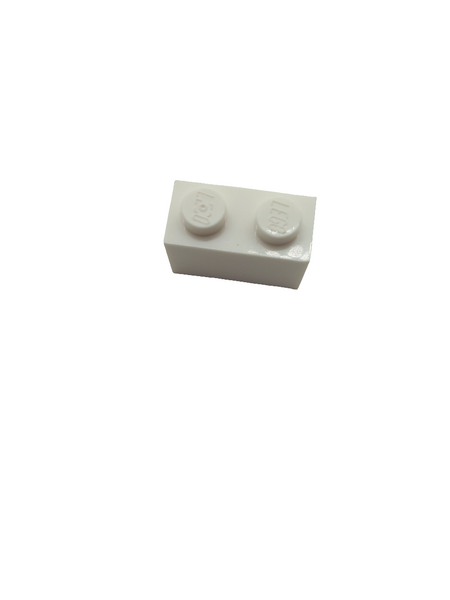 NEU Brick 1x2 weiss white