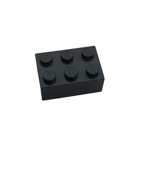 NEU Brick 2 x 3 schwarz black