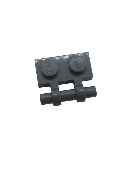 NEU Plate, Modified 1 x 2 with Bar Handle on Side - Free Ends neudunkelgrau dark bluish gray